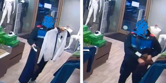 Le commerçant d’Amiens en colère se fait voler 700 euros de vêtements et partage les images de ses caméras